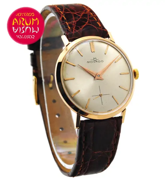 Movado Vintage 18K Gold Shop Ref. 3589/266 Movado Vintage 18K Gold Shop Ref. 3589/266