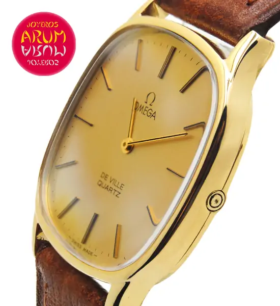 Omega De Ville Vintage 18K Gold Shop Ref. 3938/665 Omega De Ville Vintage 18K Gold Shop Ref. 3938/665