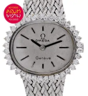 Omega Vintage 18K White Gold Shop Ref. 3950/675 "SOLD"