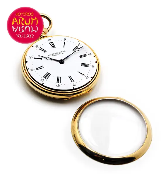IWC Pocket Watch 18K Gold Shop Ref. 3796/504 IWC Pocket Watch 18K Gold Shop Ref. 3796/504