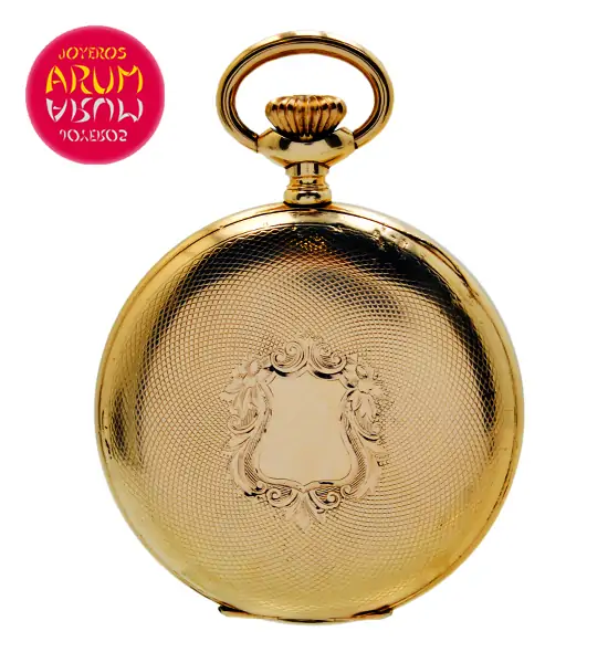 IWC Pocket Watch 18K Gold Shop Ref. 3796/504 IWC Pocket Watch 18K Gold Shop Ref. 3796/504