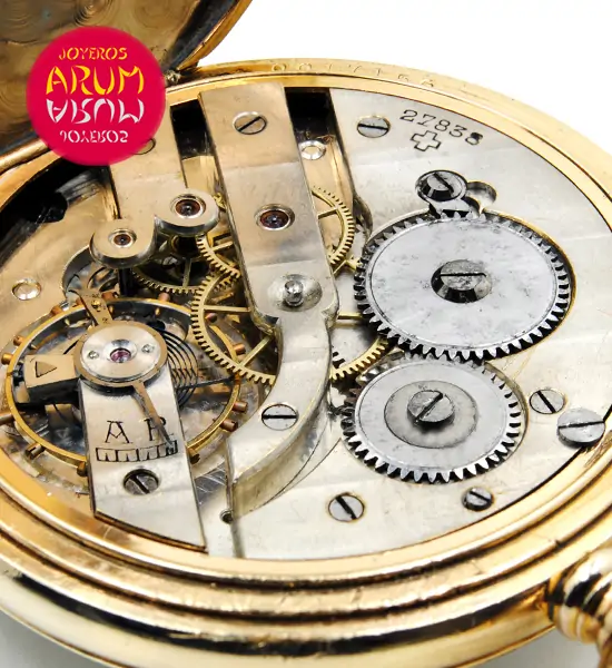 IWC Pocket Watch 18K Gold Shop Ref. 3796/504 IWC Pocket Watch 18K Gold Shop Ref. 3796/504