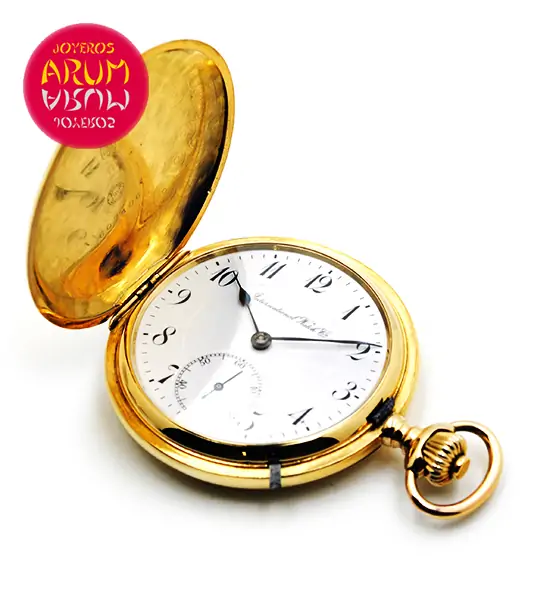 IWC Pocket Watch 18K Gold Shop Ref. 3949/674 IWC Pocket Watch 18K Gold Shop Ref. 3949/674