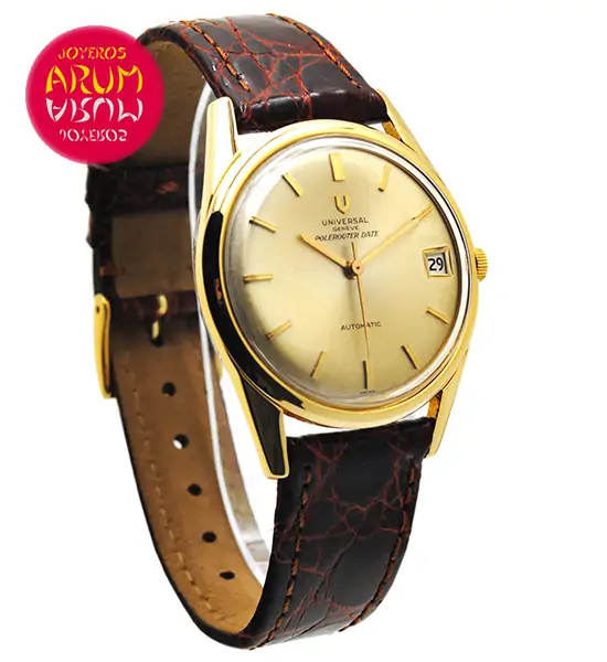 Universal Geneve Vintage 18K Gold Shop Ref. 3587/264 Universal Geneve Vintage 18K Gold Shop Ref. 3587/264