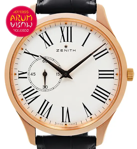 Zenith Elite Rose Gold Shop Ref. 3982/707 "SOLD"