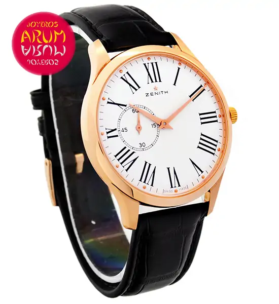 Zenith Elite Rose Gold Shop Ref. 3982/707 "SOLD"