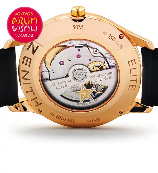 Zenith Elite Rose Gold Shop Ref. 3982/707 "SOLD"