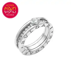 Bulgari B.Zero1 Ring White Gold & Diamonds RAJ925 "SOLD"