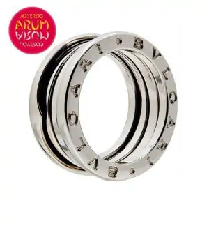 Bulgari B.Zero1 Ring White Gold 3 Band RAJ929 "SOLD"