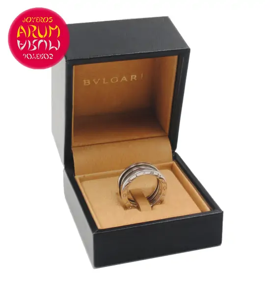 Bulgari B.Zero1 Ring White Gold 3 Band RAJ929 "SOLD"