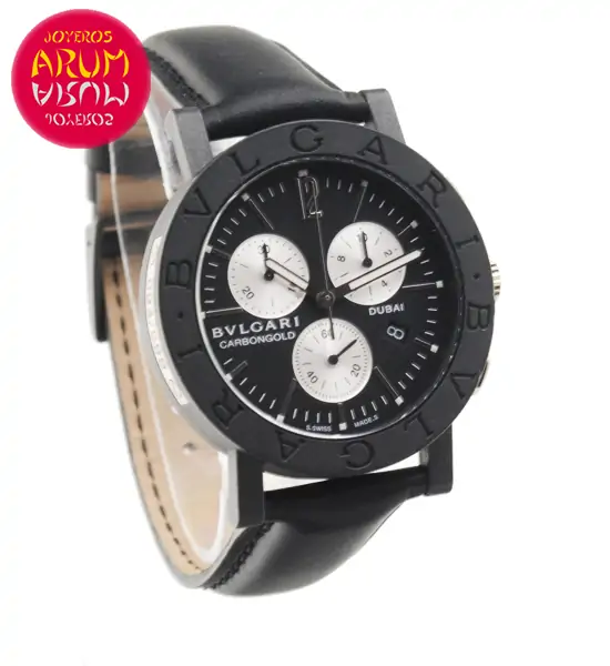 Bulgari Carbongold Dubai Shop Ref. 3980/705 "SOLD"