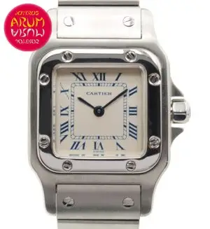 Cartier Santos Galbee Petit Shop Ref 4031/754 "SOLD"