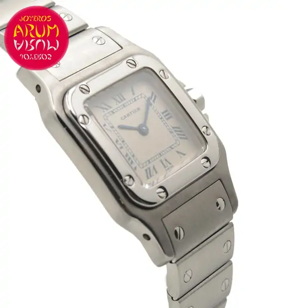 Cartier Santos Galbee Petit Shop Ref 4031/754 "SOLD"