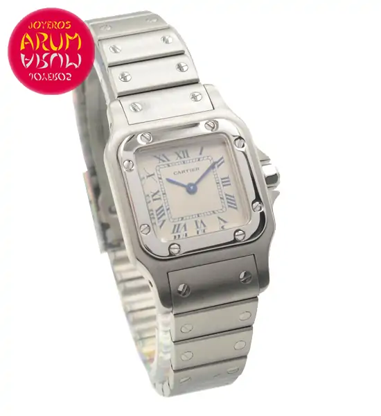 Cartier Santos Galbee Petit Shop Ref 4031/754 "SOLD"