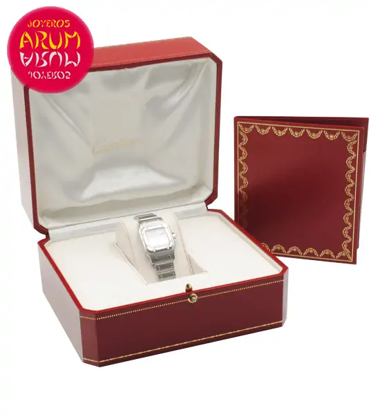 Cartier Santos Galbee Petit Shop Ref 4031/754 "SOLD"