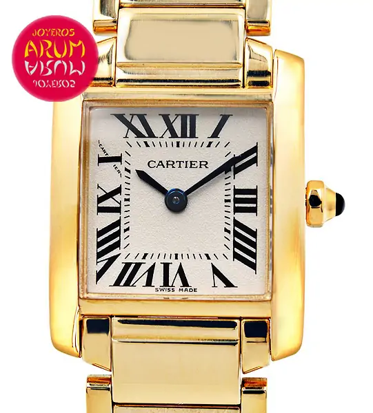 Cartier Tank Francaise Gold Shop Ref. 4001/725 "SOLD"