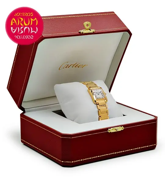 Cartier Tank Francaise Gold Shop Ref. 4001/725 "SOLD"