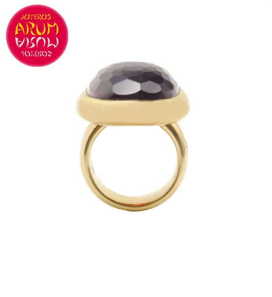 Pomellato Ring Yellow Gold with Granate RAJ961