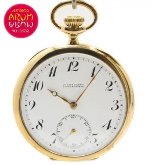 Ulysse Nardin Pocket Watch 18K Gold Shop Ref. 4064/787