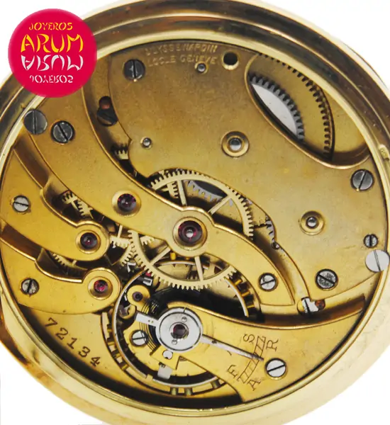 Ulysse Nardin Pocket Watch 18K Gold Shop Ref. 4064/787 Ulysse Nardin Pocket Watch 18K Gold Shop Ref. 4064/787