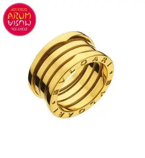 Bulgari B.Zero1 Ring Yellow Gold 4 Band RAJ967 "SOLD"