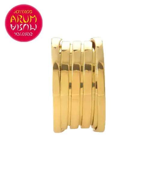 Bulgari B.Zero1 Ring Yellow Gold 4 Band RAJ967 "SOLD"