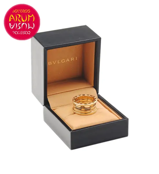 Bulgari B.Zero1 Ring Yellow Gold 4 Band RAJ967 "SOLD"