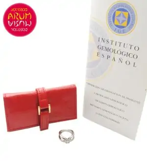 Yanes 18K White Gold Ring with Diamond 1,14 cts. RAJ970