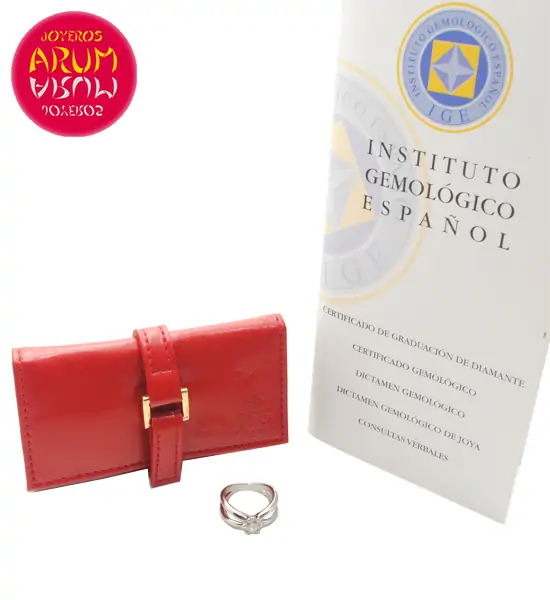 Yanes 18K White Gold Ring with Diamond 1,14 cts. RAJ970