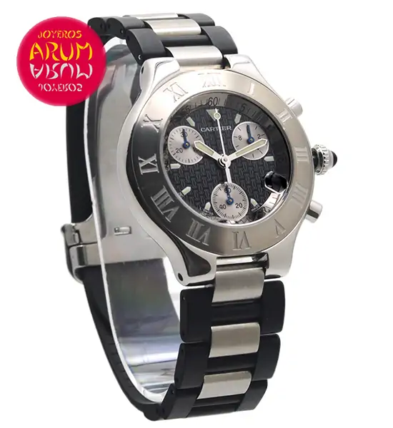 Cartier Chronoscaph 21 Shop Ref. 4116/839 "SOLD"