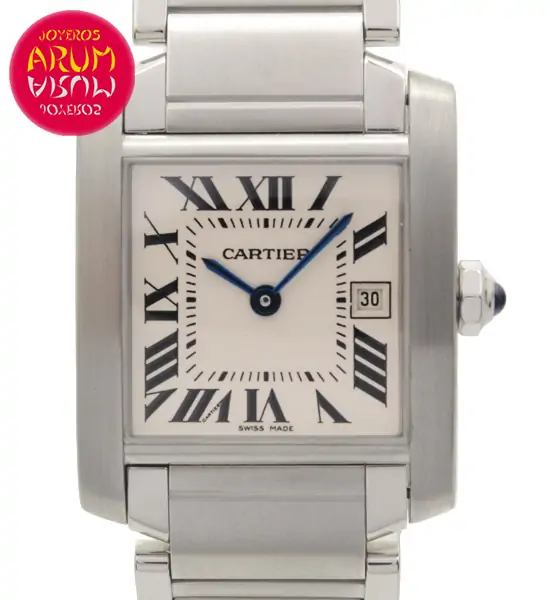 Cartier Tank Francaise Midsize Shop Ref. 4123/846 "SOLD"