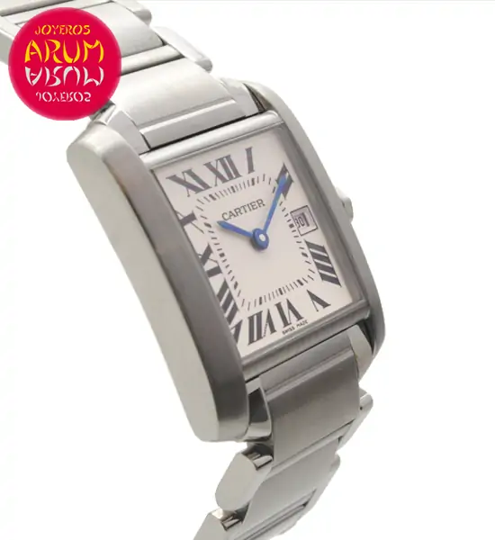 Cartier Tank Francaise Midsize Shop Ref. 4123/846 "SOLD"