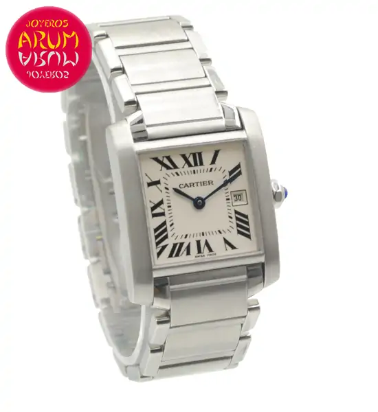 Cartier Tank Francaise Midsize Shop Ref. 4123/846 "SOLD"
