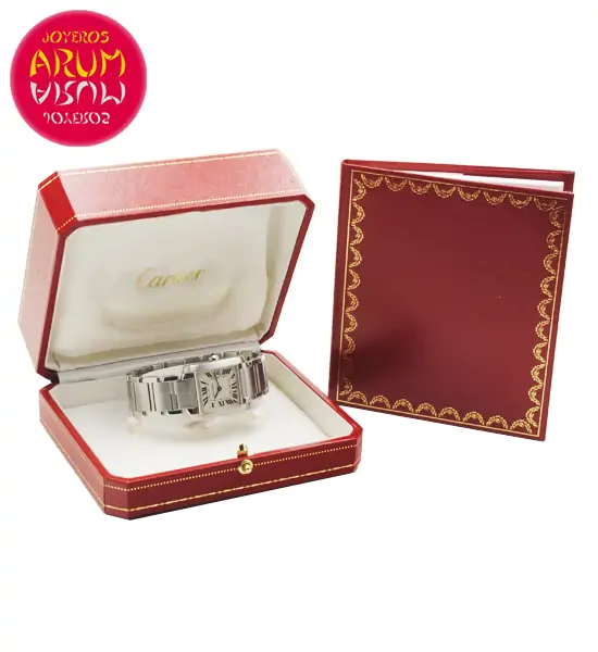 Cartier Tank Francaise Midsize Shop Ref. 4123/846 "SOLD"