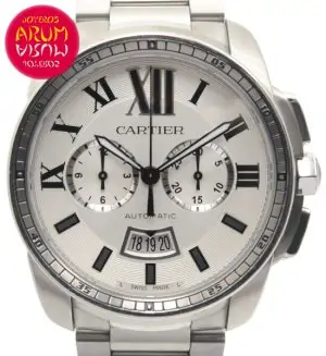 Cartier Calibre Chronograph Shop Ref. 4144/867 "SOLD"