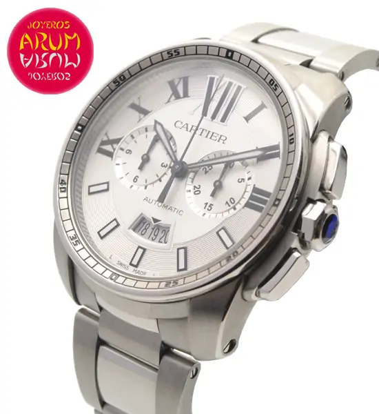 Cartier Calibre Chronograph Shop Ref. 4144/867 "SOLD"