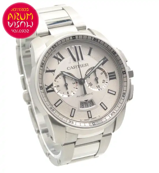 Cartier Calibre Chronograph Shop Ref. 4144/867 "SOLD"