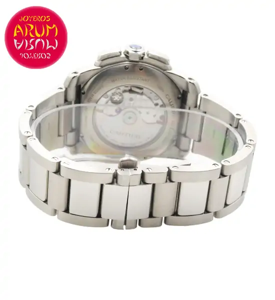 Cartier Calibre Chronograph Shop Ref. 4144/867 "SOLD"