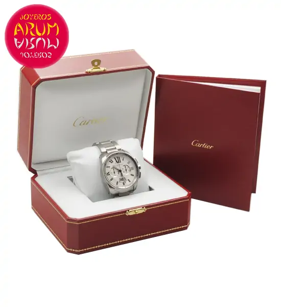 Cartier Calibre Chronograph Shop Ref. 4144/867 "SOLD"