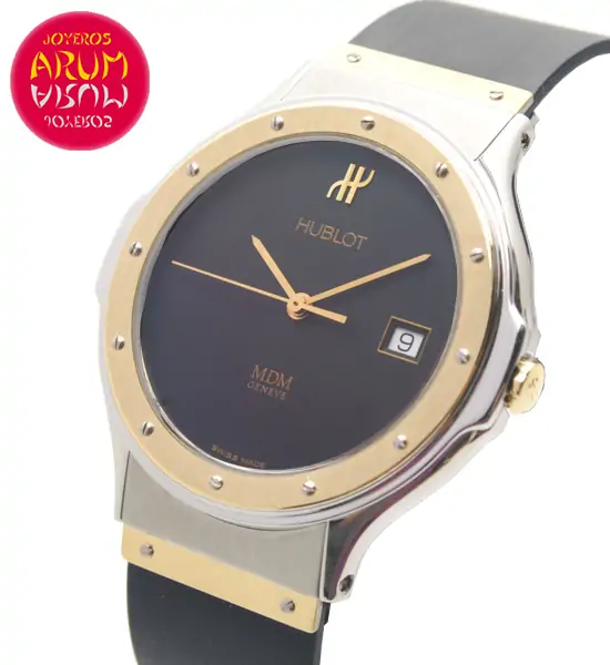 Hublot Classic Steel & Gold 36 mm Shop Ref. 4117/840 "SOLD"