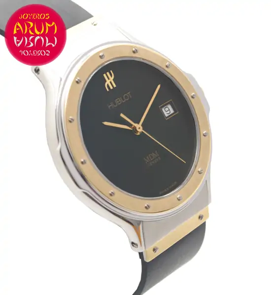 Hublot Classic Steel & Gold 36 mm Shop Ref. 4117/840 "SOLD"