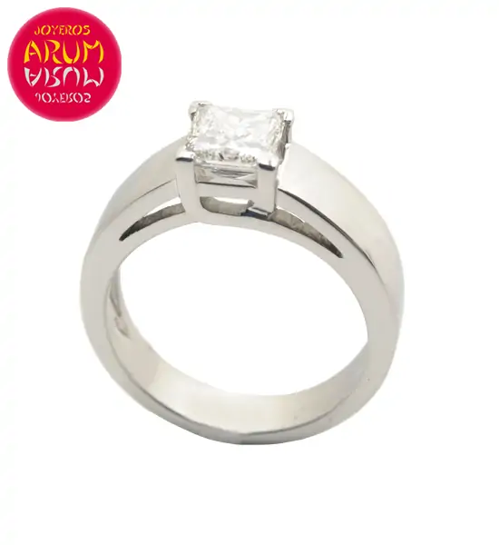 18K White Gold Ring with Diamond 1,04 cts. RAJ976 "SOLD"
