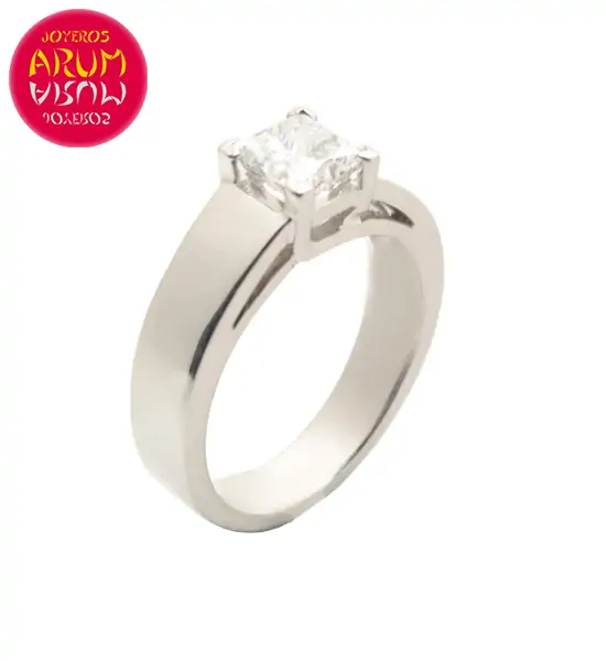 18K White Gold Ring with Diamond 1,04 cts. RAJ976 "SOLD"