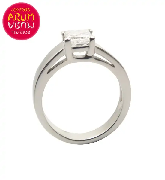18K White Gold Ring with Diamond 1,04 cts. RAJ976 "SOLD"