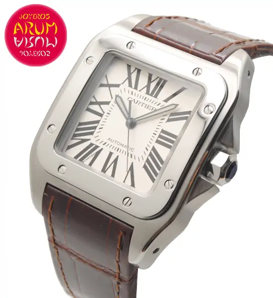 Cartier Santos 100 Shop Ref. 4141/864 "SOLD"