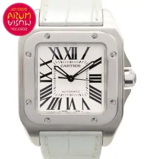 Cartier Santos 100 Midsize Shop Ref. 4151/878 "SOLD"