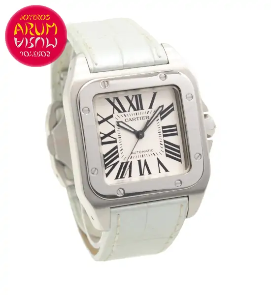 Cartier Santos 100 Midsize Shop Ref. 4151/878 "SOLD"