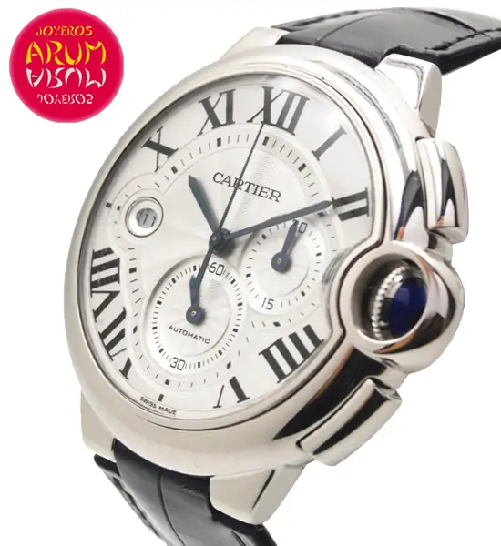 Cartier Ballon Bleu Chronograph Shop Ref. 4101/824 "SOLD"