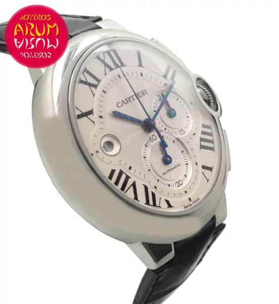 Cartier Ballon Bleu Chronograph Shop Ref. 4101/824 "SOLD"