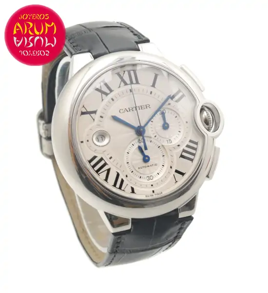 Cartier Ballon Bleu Chronograph Shop Ref. 4101/824 "SOLD"